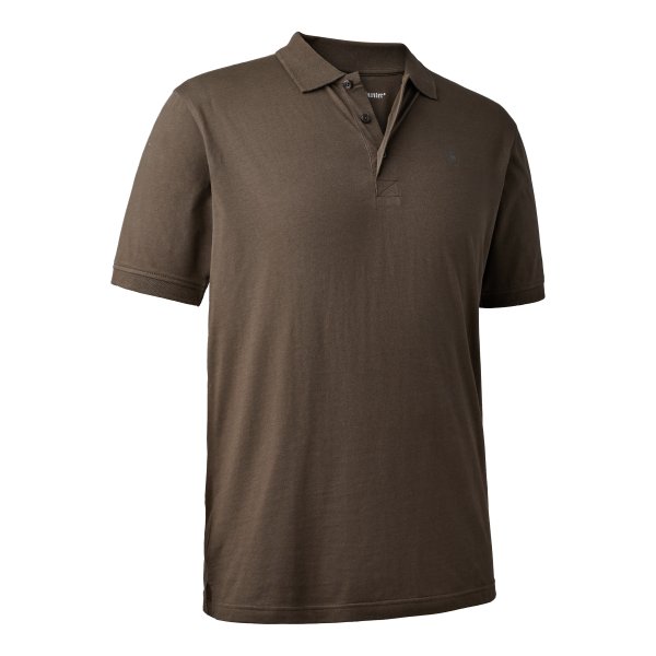 Deerhunter Christian Polo Chemise marron Leaf – Image 5