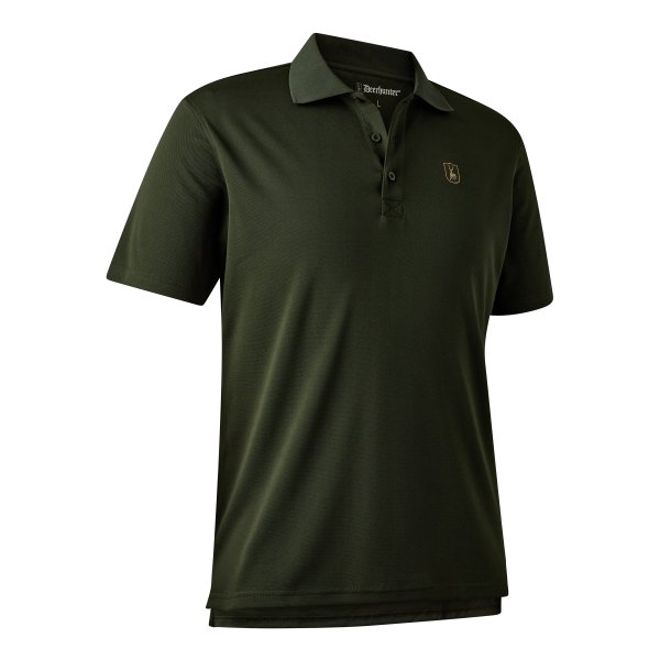 Deerhunter Climate Polo Chemise with 37.5® Technology Forest Ember – Image 2