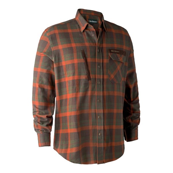 Deerhunter Ethan Chemise Orange Check – Image 5