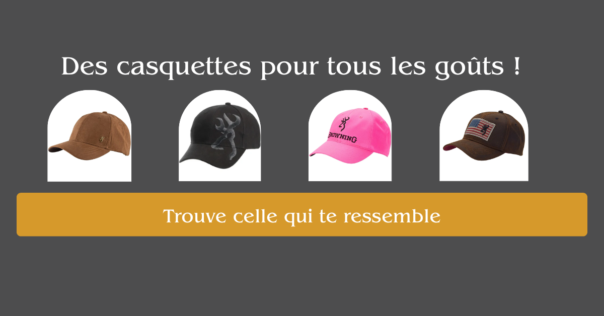 Des casquettes pour tous les goûts !
