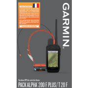PACK GPS GARMIN ALPHA 200F PLUS T20R VERSION F